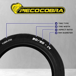 PIECOCOBRA GIRO 6PR MOTORCYCLE TUBE-TYPE TIRE